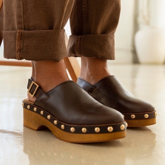Kelsi Dagger Shoes - Kelsi Dagger Brooklyn Warehouse Slingback Platform Clog Sz US12